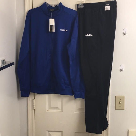 adidas tracksuit Pants Jacket Joggers set - Picture 3 of 8